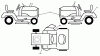 Husqvarna YTH 20K46 (917.289542) - Yard Tractor (2010-01 & After) (Sears Craftsman) Ersatzteile Decals