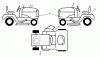 Husqvarna YTH 20K46 (917.289543) - Yard Tractor (2010-02 & After) (Sears Craftsman) Ersatzteile Decals