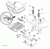 Husqvarna YTH 20K46 (917.289543) - Yard Tractor (2010-02 & After) (Sears Craftsman) Ersatzteile Seat Assembly