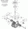 Husqvarna YTH 20K46 (917.289543) - Yard Tractor (2010-02 & After) (Sears Craftsman) Ersatzteile Tufftorq Transaxile