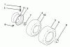 Husqvarna YTH 20K46 (96043003300) - Yard Tractor (2006-11 & After) Ersatzteile Wheels And Tires