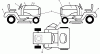 Husqvarna YTH 20K46 (96043003300) - Yard Tractor (2008-10 & After) Ersatzteile Decals