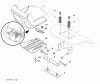 Husqvarna YTH 20K46 (96043003301) - Yard Tractor (2008-01 & After) Ersatzteile Seat Assembly