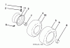 Husqvarna YTH 20K46 (96043003301) - Yard Tractor (2008-01 & After) Ersatzteile Wheels and Tires