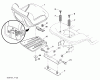 Husqvarna YTH 20K46 (96043003301) - Yard Tractor (2008-10 & After) Ersatzteile Seat Assembly