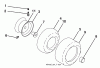 Husqvarna YTH 20K46 (96043003301) - Yard Tractor (2008-10 & After) Ersatzteile Wheels And Tires