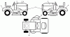 Husqvarna YTH 20K46 (96043003302) - Yard Tractor (2009-05 & After) Ersatzteile Decals