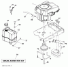 Husqvarna YTH 20K46 (96043003302) - Yard Tractor (2009-05 & After) Ersatzteile Engine
