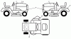Husqvarna YTH 20K46 (96043003303) - Yard Tractor (2009-04 & After) Ersatzteile Decals