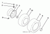 Husqvarna YTH 20K46 (96043003303) - Yard Tractor (2009-04 & After) Ersatzteile Wheels And Tires