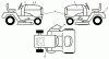 Husqvarna YTH 20K46 (96043003304) - Yard Tractor (2009-05 & After) Ersatzteile Decals