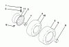 Husqvarna YTH 20K46 (96045000400) - Yard Tractor (2006-11 & After) Ersatzteile Wheels And Tires