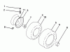 Husqvarna YTH 20K46 (96045000401) - Yard Tractor (2007-07 & After) Ersatzteile Wheels and Tires