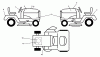 Husqvarna YTH 20K46 (96045000402) - Yard Tractor (2007-07 & After) Ersatzteile Decals