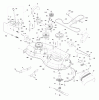 Husqvarna YTH 20K46 (96045000403) - Yard Tractor (2007-10 & After) Ersatzteile Mower Deck