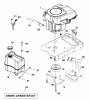 Husqvarna YTH 20K46 (96045000404) - Yard Tractor (2007-10 & After) Ersatzteile Engine