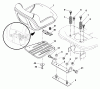 Husqvarna YTH 20K46 (96045000404) - Yard Tractor (2007-10 & After) Ersatzteile Seat Assembly