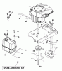 Husqvarna YTH 20K46 (96045000405) - Yard Tractor (2008-01 & After) Ersatzteile Engine