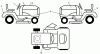 Husqvarna YTH 20K46 (96045000406) - Yard Tractor (2008-03 & After) Ersatzteile Decals