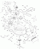 Husqvarna YTH 20K46 (96045000406) - Yard Tractor (2008-03 & After) Ersatzteile Mower Deck