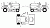 Husqvarna YTH 20K46 (96045000407) - Yard Tractor (2008-07 & After) Ersatzteile Decals