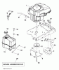 Husqvarna YTH 20K46 (96045000408) - Yard Tractor (2008-07 & After) Ersatzteile Engine