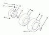 Husqvarna YTH 20K46 (96045000408) - Yard Tractor (2008-07 & After) Ersatzteile Wheels And Tires