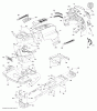 Husqvarna YTH 20K46 (96045000411) - Yard Tractor (2008-10 & After) Ersatzteile Chassis