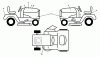 Husqvarna YTH 20K46 (96045000411) - Yard Tractor (2008-10 & After) Ersatzteile Decals