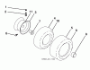 Husqvarna YTH 20K46 (96045000412) - Yard Tractor (2008-10 & After) Ersatzteile Wheels And Tires