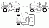 Husqvarna YTH 20K46 (96045001800) - Yard Tractor (2009-05 & After) Ersatzteile Decals