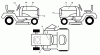 Husqvarna YTH 2146XP (96043002901) - Yard Tractor (2008-01 & After) Ersatzteile Decals