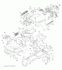 Husqvarna YTH 2146XP (96043005200) - Yard Tractor (2007-12 & After) (California) Ersatzteile Chassis