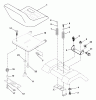 Husqvarna YTH 2148 (954572035) (LO21H48A) - Yard Tractor (2003-12 to 2004-02) Ersatzteile Seat Assembly