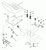 Husqvarna YTH 2148 (954572035) (LO21H48E) - Yard Tractor (2005-05 & After) Ersatzteile Seat Assembly