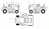 Husqvarna YTH 2148 (954572035) (LO21H48H) - Yard Tractor (2004-04 to 2004-04) Ersatzteile Decals