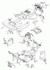 Husqvarna YTH 2148 (954572035) (LO21H48J) - Yard Tractor (2004-05 to 2005-04) Ersatzteile Chassis And Enclosures