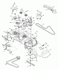 Husqvarna YTH 2148 (954572035) (LO21H48J) - Yard Tractor (2004-05 to 2005-04) Ersatzteile Mower Deck