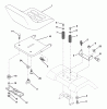 Husqvarna YTH 2148 (954572035) (LO21H48J) - Yard Tractor (2004-05 to 2005-04) Ersatzteile Seat Assembly
