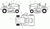 Husqvarna YTH 2148A (954571960) - Yard Tractor (2003-11 & After) Ersatzteile Decals