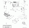 Husqvarna YTH 2148C (954571960) - Yard Tractor (2004-03 & After) Ersatzteile Engine/Fuel Tank/Muffler
