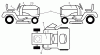 Husqvarna YTH 21K46 (96043009500) - Yard Tractor (2009-10 & After) Ersatzteile Decals