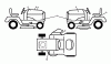 Husqvarna YTH 21K46 (96043012003) - Yard Tractor (2012-10 & After) Ersatzteile DECALS