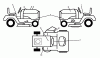 Husqvarna YTH 21K46 (96043012302) - Yard Tractor (2012-10 & After) Ersatzteile DECALS