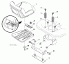 Husqvarna YTH 2242 (96043007100) - Yard Tractor (2008-12 & After) Ersatzteile Seat