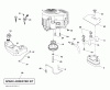 Husqvarna YTH 2242 (96043007101) - Yard Tractor (2009-04 & After) Ersatzteile Engine, Fuel Tank