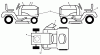 Husqvarna YTH 2242 (96043010000) - Yard Tractor (2009-10 & After) Ersatzteile Decals