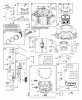 Husqvarna YTH 2242T (917.279180) - Yard Tractor (2006-05 & After) (Sears Craftsman) Ersatzteile Briggs Engine (Part 1)