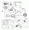 Husqvarna YTH 2242T (917.279180) - Yard Tractor (2006-05 & After) (Sears Craftsman) Ersatzteile Briggs Engine (Part 3)