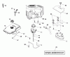 Husqvarna YTH 2242T (917.279180) - Yard Tractor (2006-05 & After) (Sears Craftsman) Ersatzteile Engine